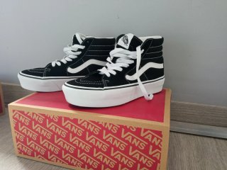 Vans Sk8-Hi Platform Negras Talla 36