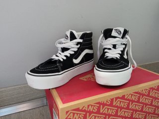 Vans Sk8-Hi Platform Negras Talla 36