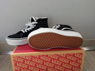 Vans Sk8-Hi Platform Negras Talla 36