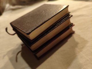 Tres tomos de la colección Crisol, "Crisolín"