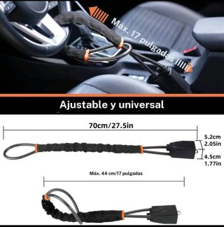 Cerradura Antirrobo Volante Coche