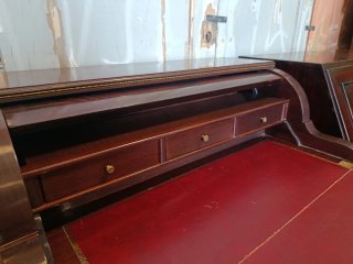 ANTIGUO SECRETER DE RODILLO FRANCÉS