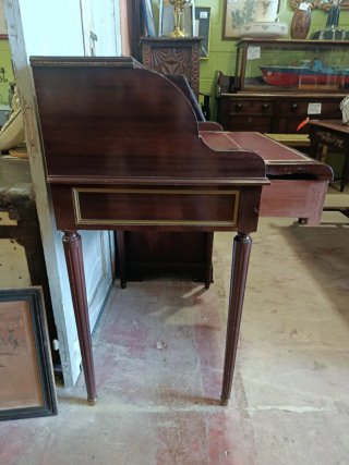 ANTIGUO SECRETER DE RODILLO FRANCÉS
