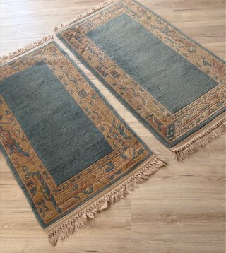 2 Alfombras Nepal Lana 135x76 cm
