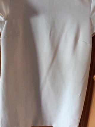 Vestido Zara Blanco Talla S