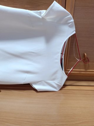 Vestido Zara Blanco Talla S