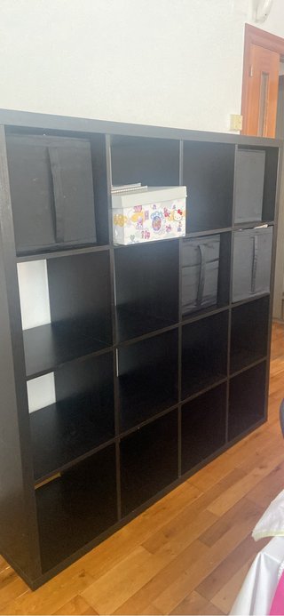Estantería Ikea Negra , la desmontas y te la lleva