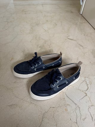 Náuticos Zara Azul Talla 35