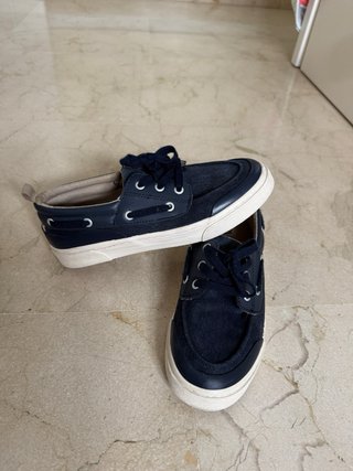 Náuticos Zara Azul Talla 35