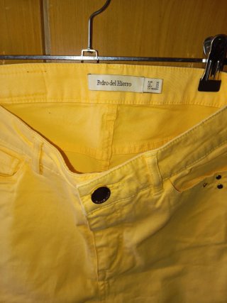 Pantalones RH Verano Elegantes Amarillo