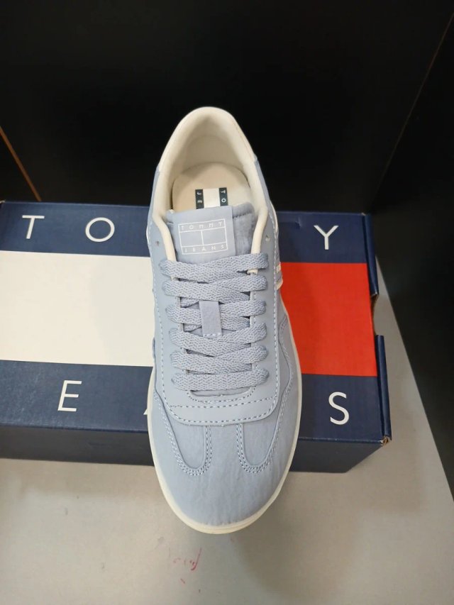 T 36 a 41 Tênis Tommy Jeans Feminino Azul/Branco