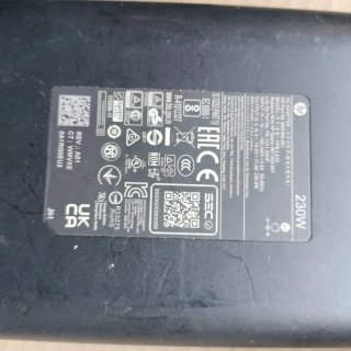 8 Cargadores HP, conector punta azul