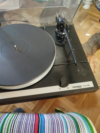 Tocadiscos Thorens TD 316 Negro