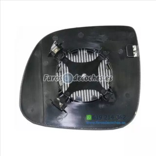 Cristal+Base Espejo Retrovisor Derecho Convexo Té