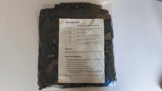 Traje de campaña camuflaje + cinturón