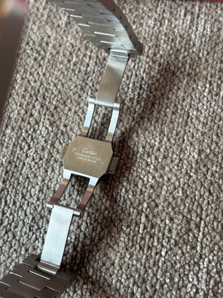 Reloj Santos Plateado