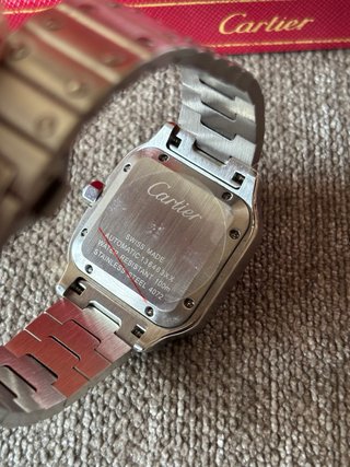 Reloj Santos Plateado