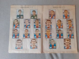 Album Cromos Futbol Liga 1961/62 compleo