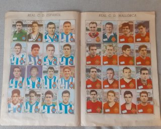 Album Cromos Futbol Liga 1961/62 compleo
