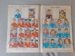 Album Cromos Futbol Liga 1961/62 compleo