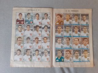 Album Cromos Futbol Liga 1961/62 compleo