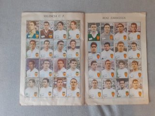 Album Cromos Futbol Liga 1961/62 compleo