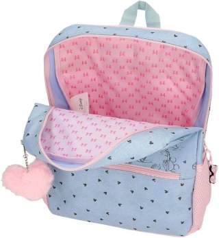 Mochila Minnie Mouse Azul y Rosa