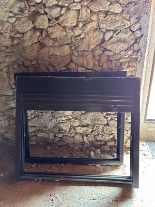 Ventanas Aluminio Marrón (3 Unidades)