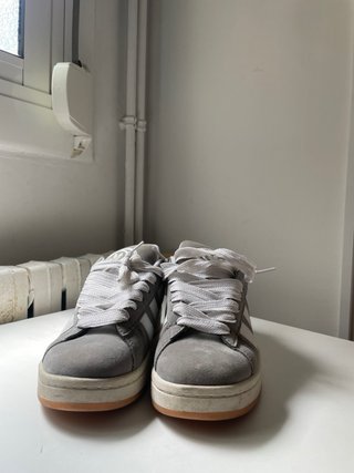 Zapatillas Adidas Campus Grises Plataforma