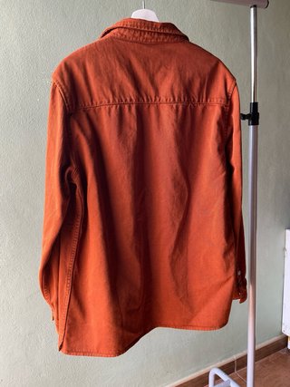 Sobrecamisa Zara Hombre Talla L Naranja