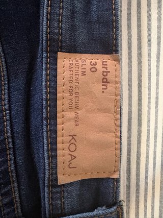 Pantalones vaqueros hombre
