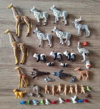 Lote Animales Playmobil Variados