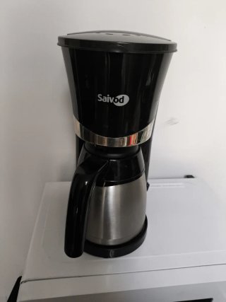 Cafetera Saivod Goteo Vaso Acero Inox