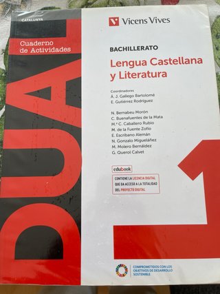 Lengua castellana y literatura 1 Bachillerato :...