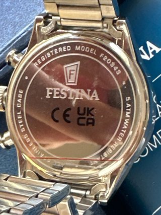 Reloj Festina Cronógrafo Esfera Verde
