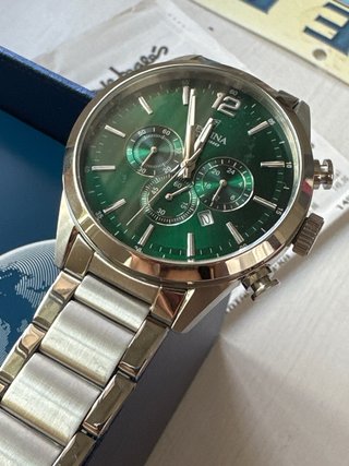 Reloj Festina Cronógrafo Esfera Verde