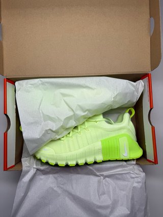 Nike Free Metcon 6 Verde Neón Talla 39 NUEVAS