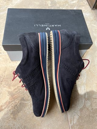 Zapatos Martinelli Talla 42 Azul/Rojo