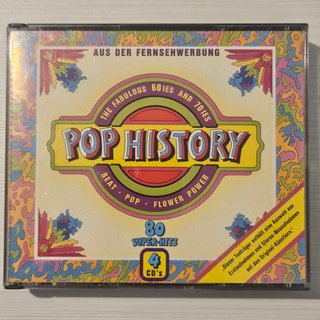 Pop History 4 CD Compilation