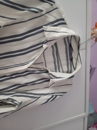 Vestido de verano rayas.