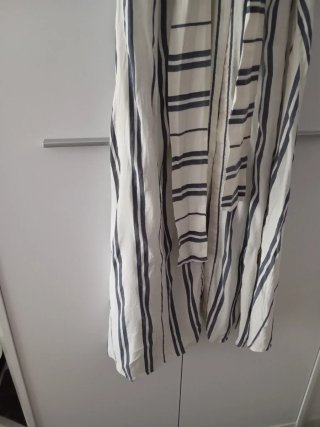 Vestido de verano rayas.