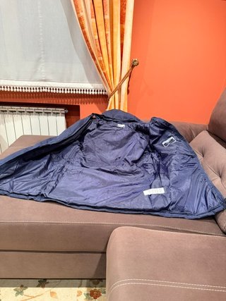 Chaqueta Kappa acolchada azul nueva XL