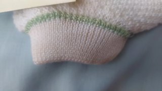 Trajecito bebé 3 meses blanco.