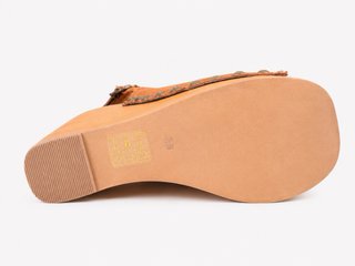 Nuevas Cuñas Jeffrey Campbell T38 Beige/Marrón