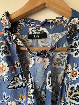 Vestido floral C&A Talla 42