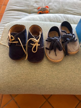 Zapatos bebé talla 18