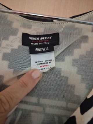Vestido estampado Miss Sixty Talla S