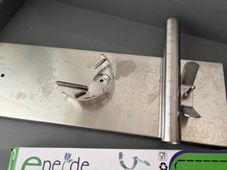 Jamonero Acero Inoxidable 49x16x34 cm
