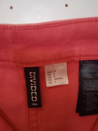 Falda vaquera H&M con botones
