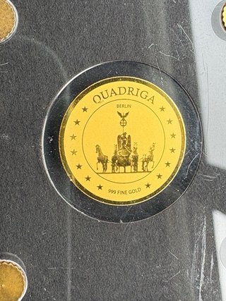 Moneda Chad Oro 999 Certificado Autenticidad